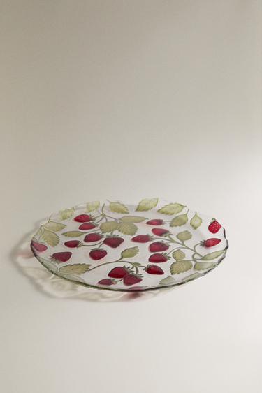SOUS-ASSIETTE FRAISES - Rouge de Zara - Image 1