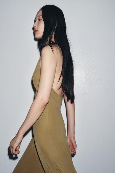 ROBE STYLE LINGERIE ZW COLLECTION - Kaki de Zara - Image 3