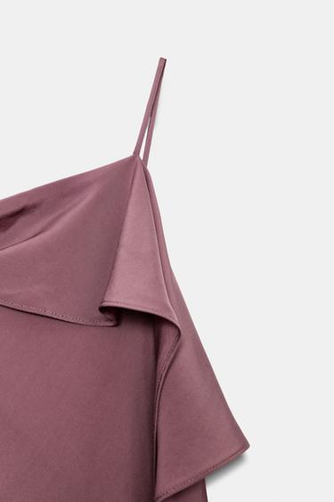 ZW COLLECTION MIDI DRESS - Mauve by Zara - Image 8