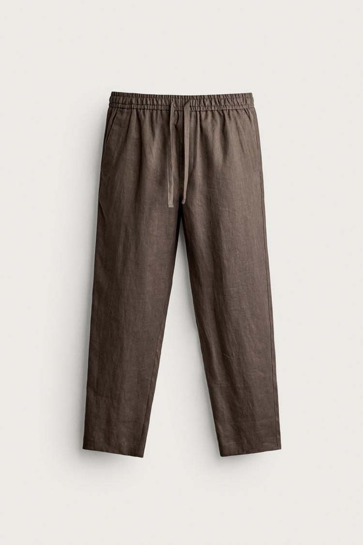 PANTALÓN RELAXED FIT 100% LINO 7