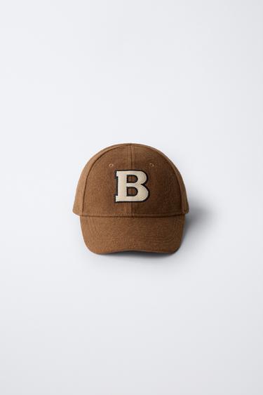 Zara INITIAL FABRIC CAP - Caramel