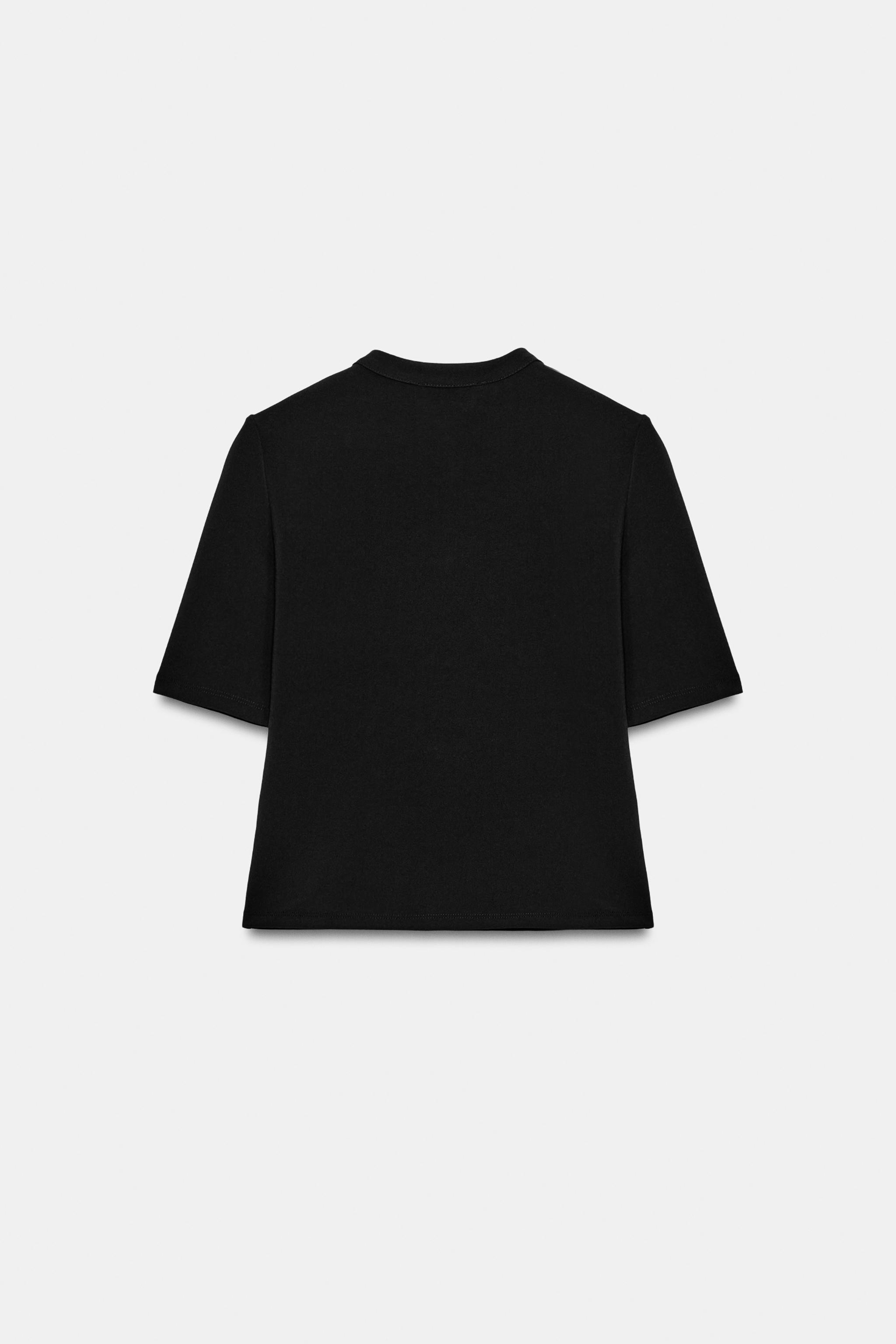 SHORT SLEEVE FROG FASTENING TOP