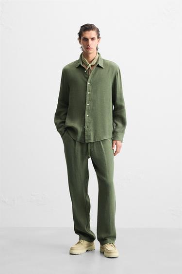 CONJUNTO LINHO - ALGODÃO - 000 da Zara