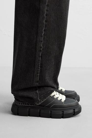 Zara CHUNKY SNEAKERS - Black - Image 0