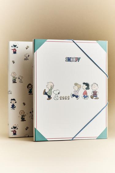 SET OF CHILDREN'S PEANUTS™ FOLDERS (SET OF 2) - Cream by Zara