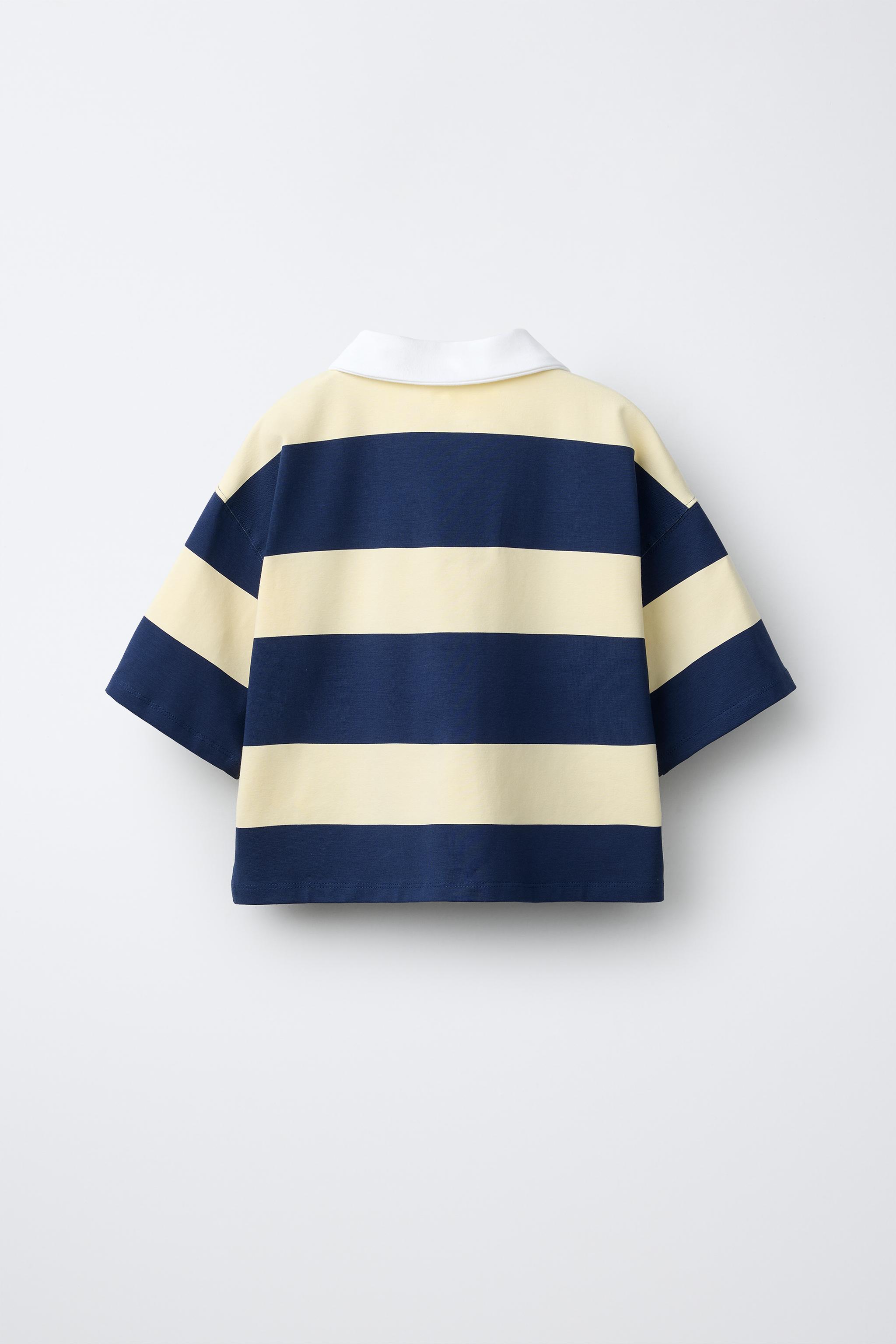 ストライプ柄ポロシャツ - ストライプ | ZARA Japan / 日本