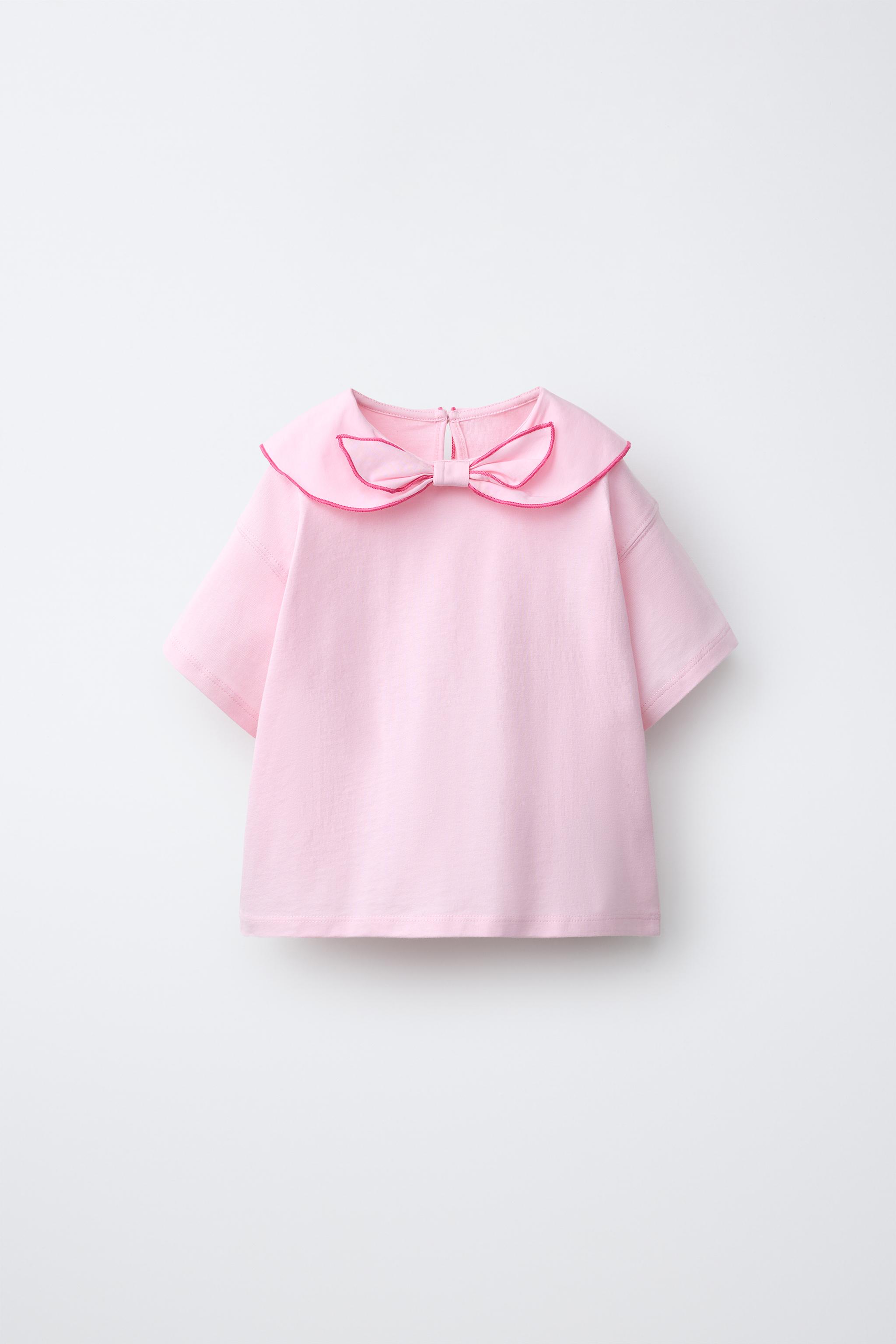 SCARF BOW T-SHIRT