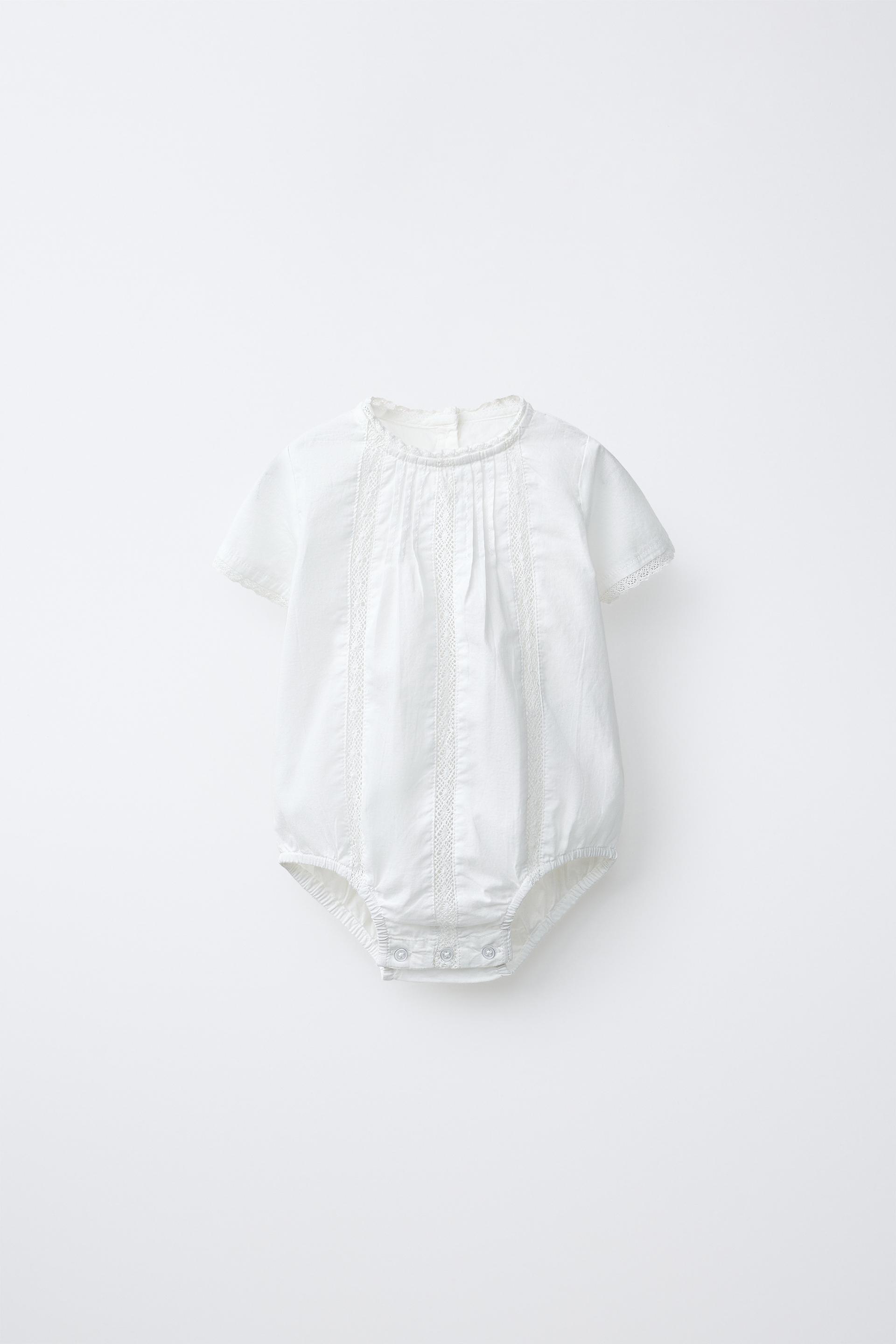 Embroidered Romper