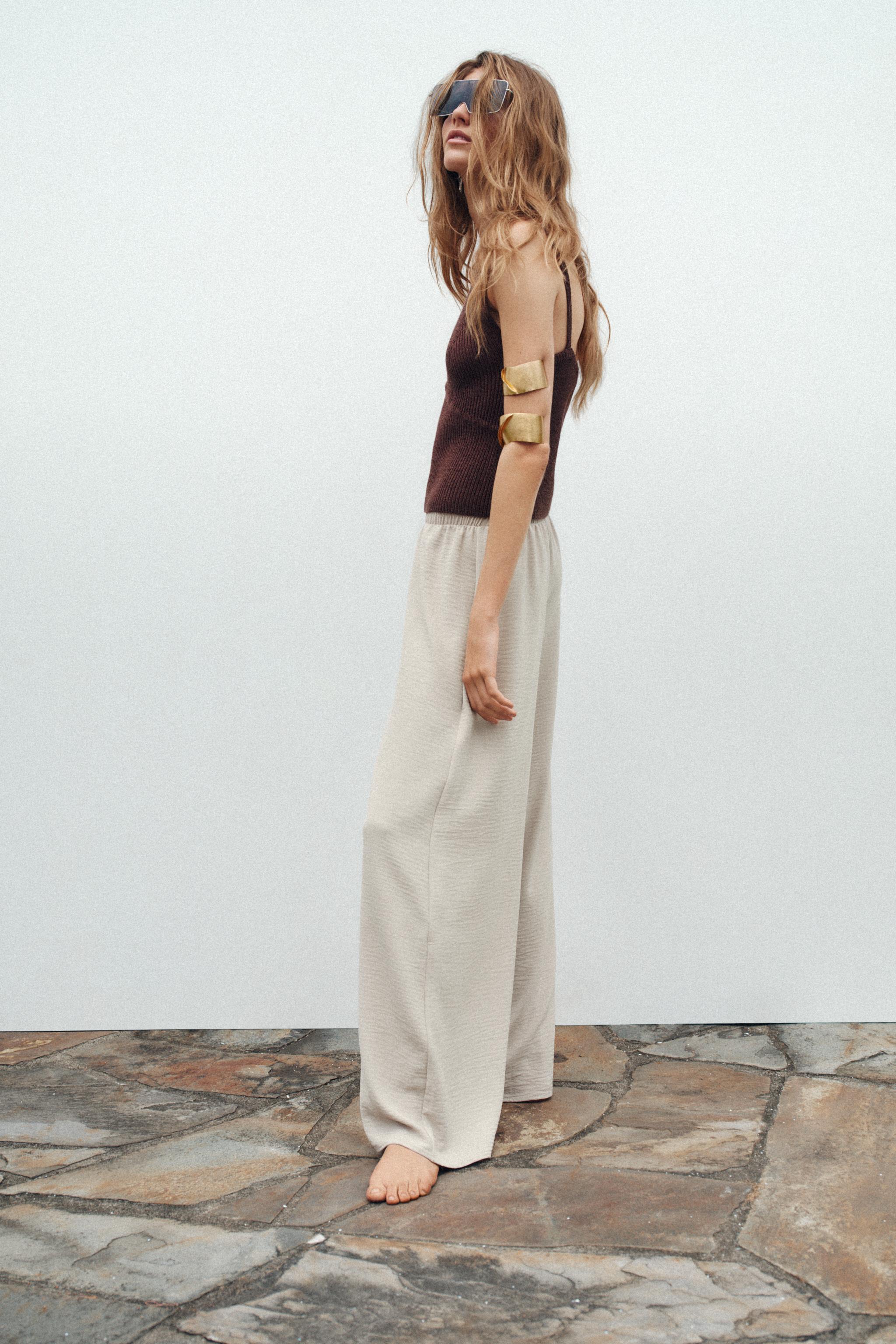 Palazzo trousers zara online