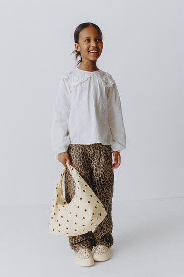 CAMISA ROMÁNTICA BORDADOS - Cru de Zara