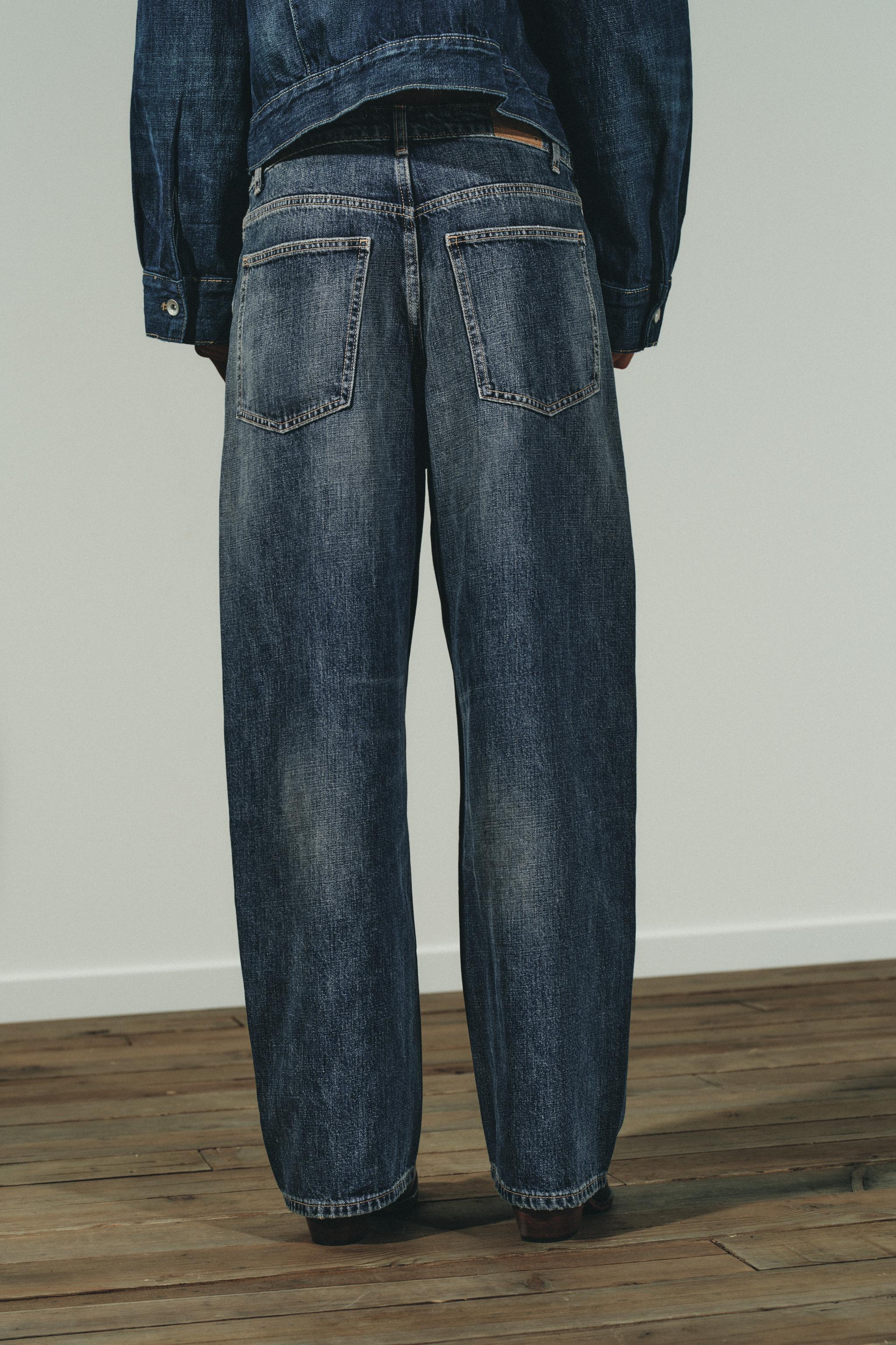 JEANS TRF BAGGY BARREL ORTA BEL - Görsel 5