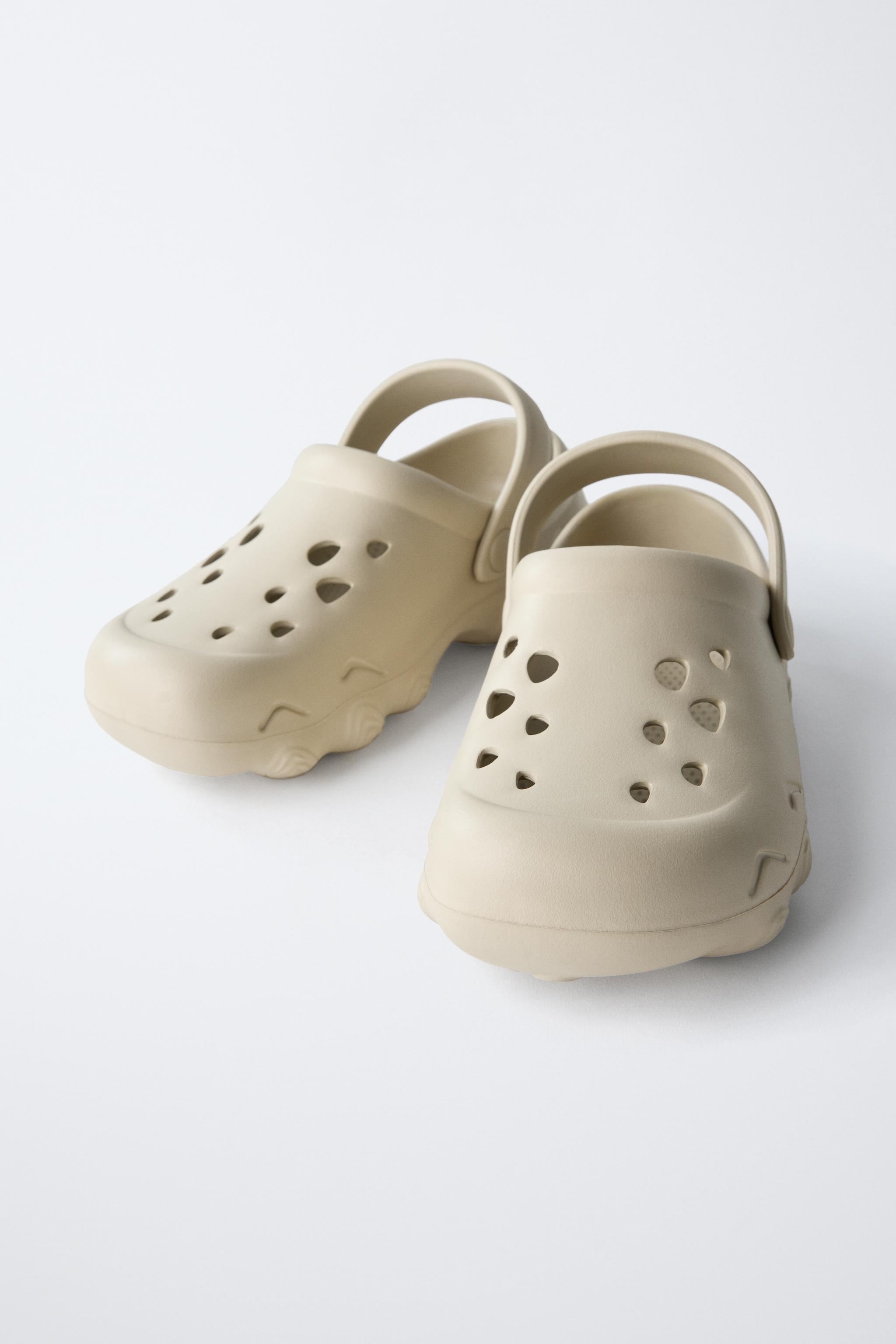 RUBBER CLOGS - Off White | ZARA United States