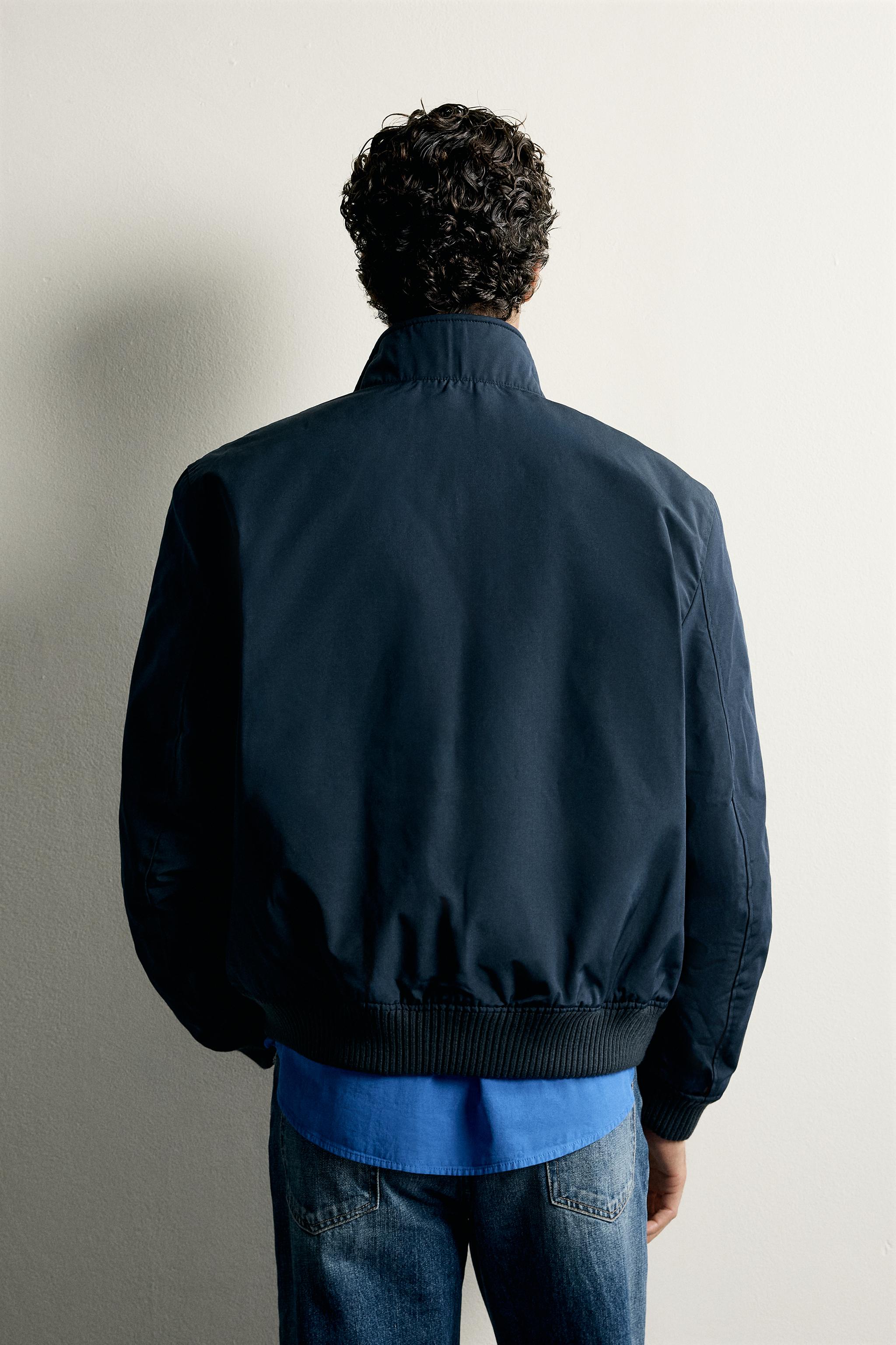 BLOUSON BOMBER REGULAR FIT MATELASSÉ