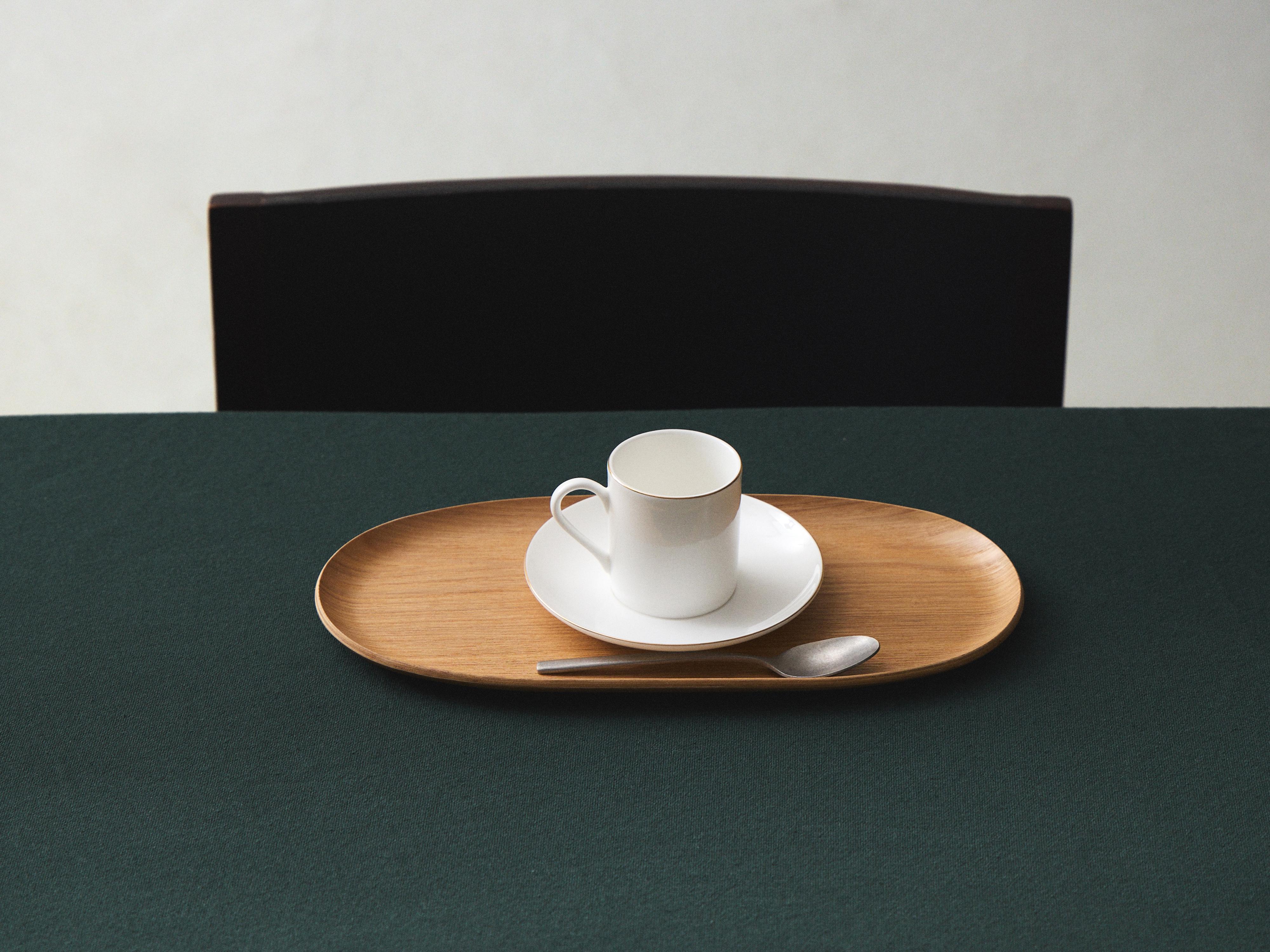 HEAVYWEIGHT COTTON TABLECLOTH — Green