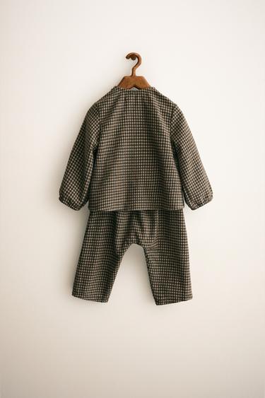 ZARA TIMELESS - CHECK SET - Dark khaki by Zara - Image 1