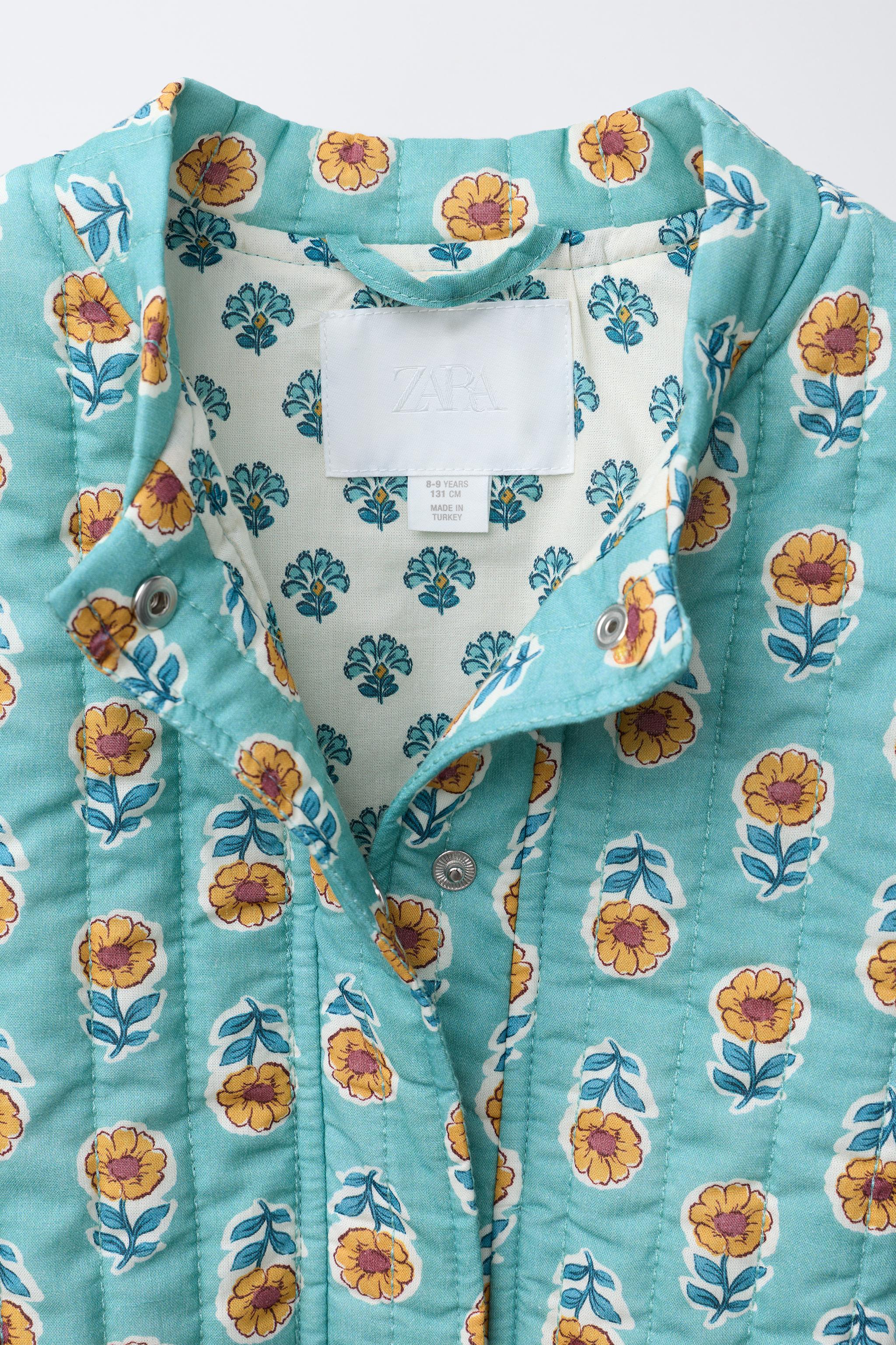 VESTE MATELASSÉE IMPRIMÉE