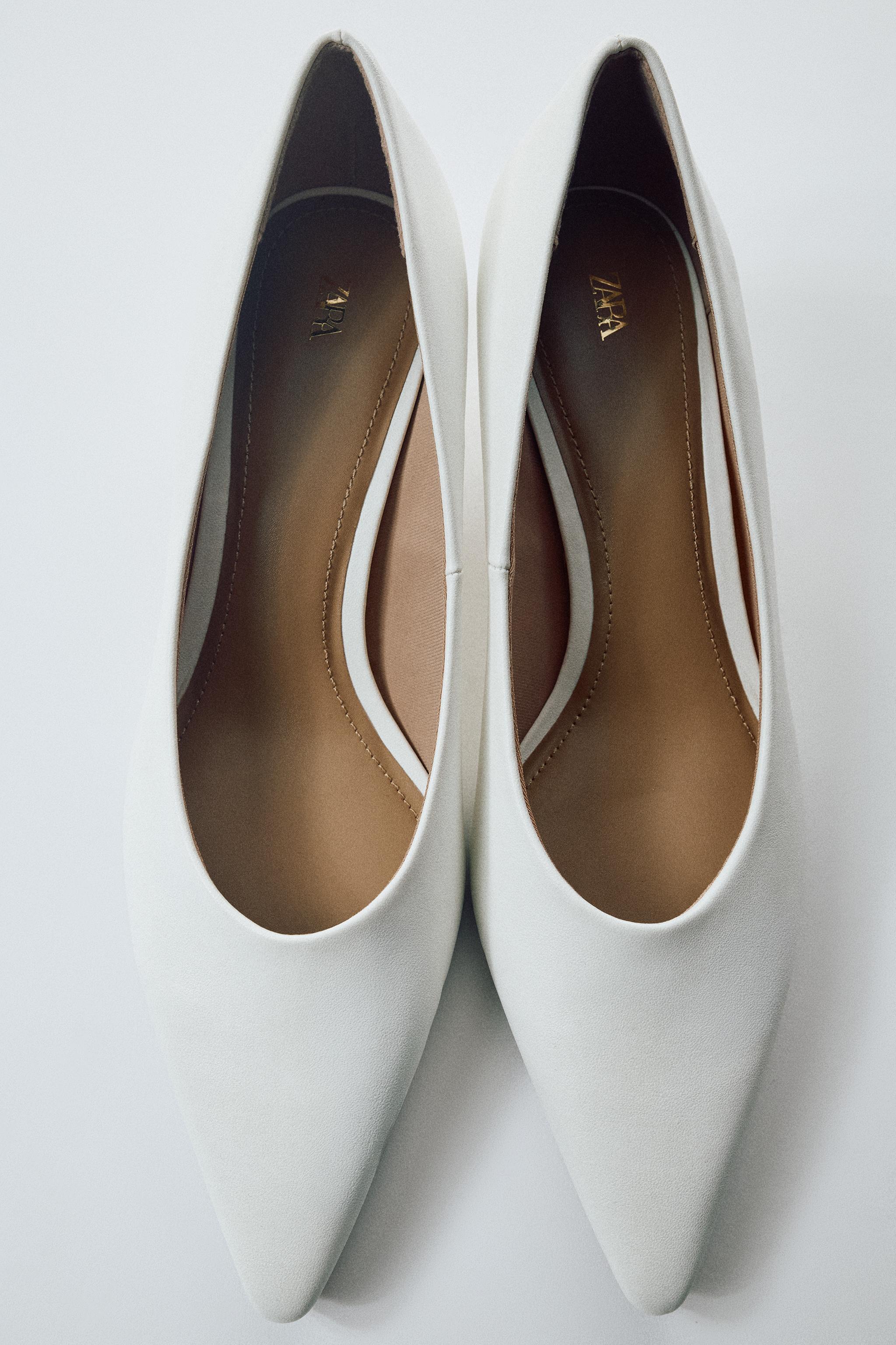 POINTED KITTEN HEEL SHOES
