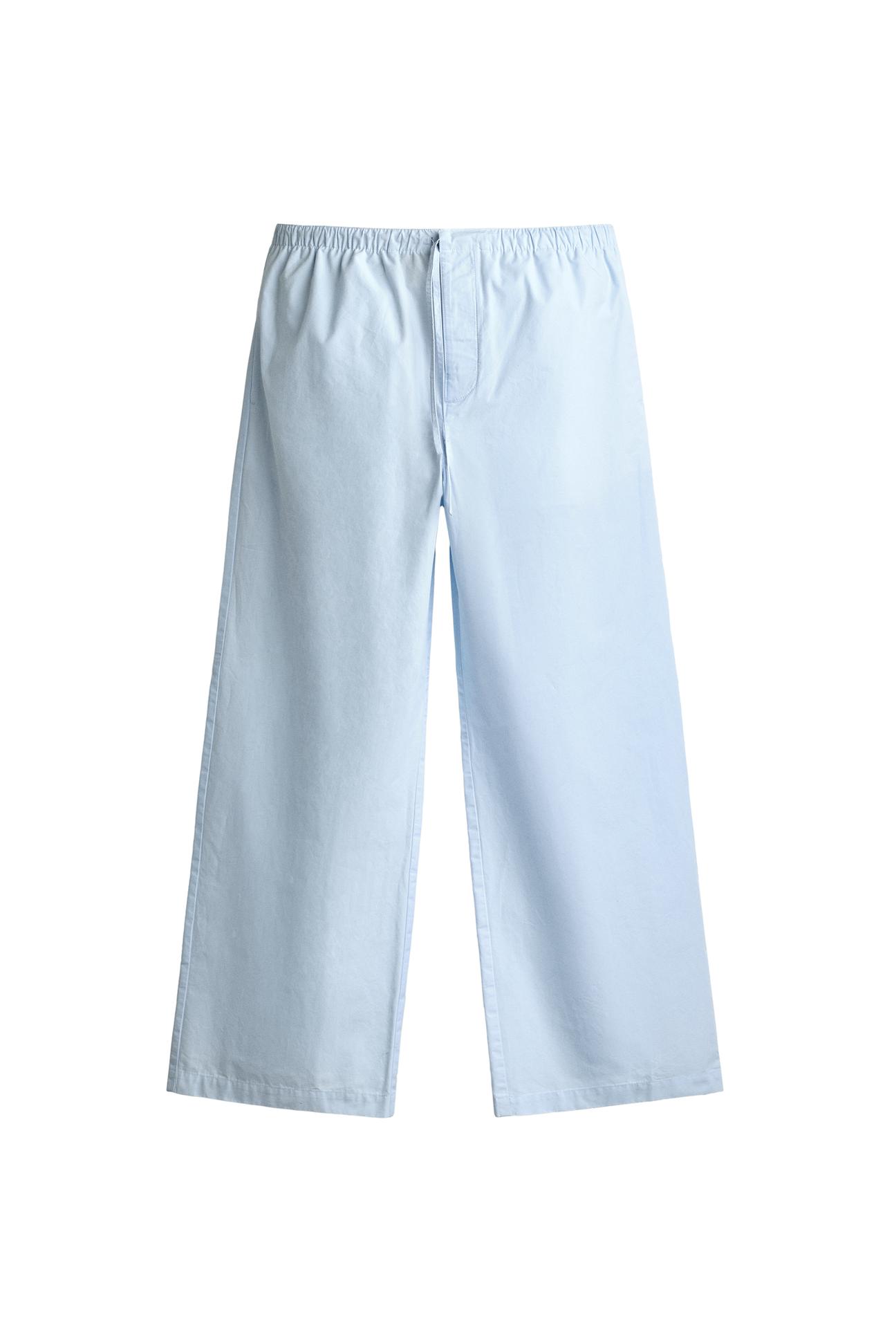 COTTON POPLIN PYJAMA TROUSERS