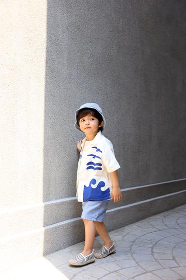 ALPARGATA RAYAS - Azul de Zara