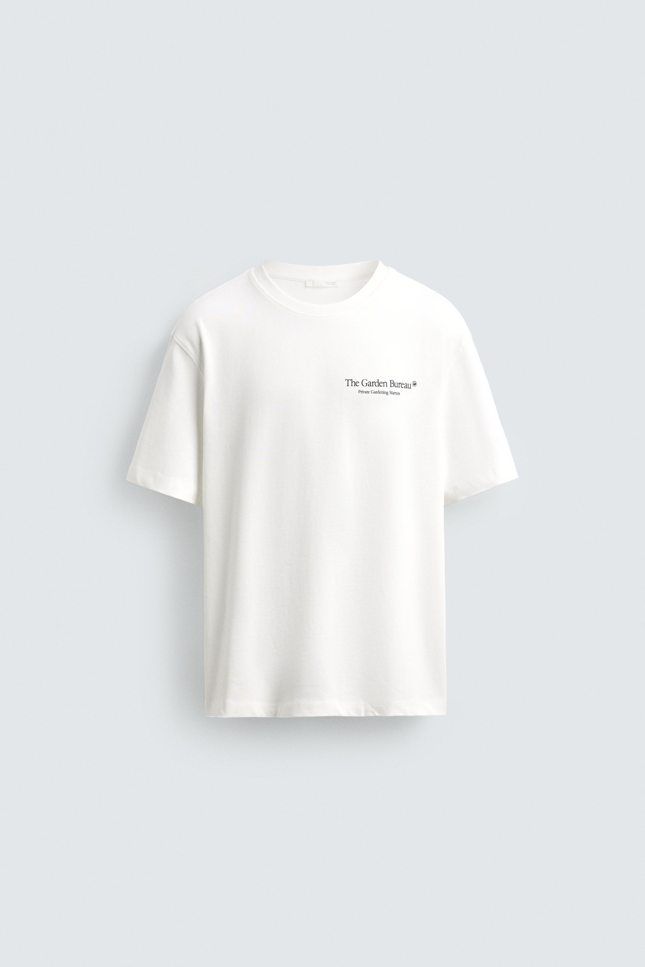 T-SHIRT À IMPRIMÉ EN CONTRASTE