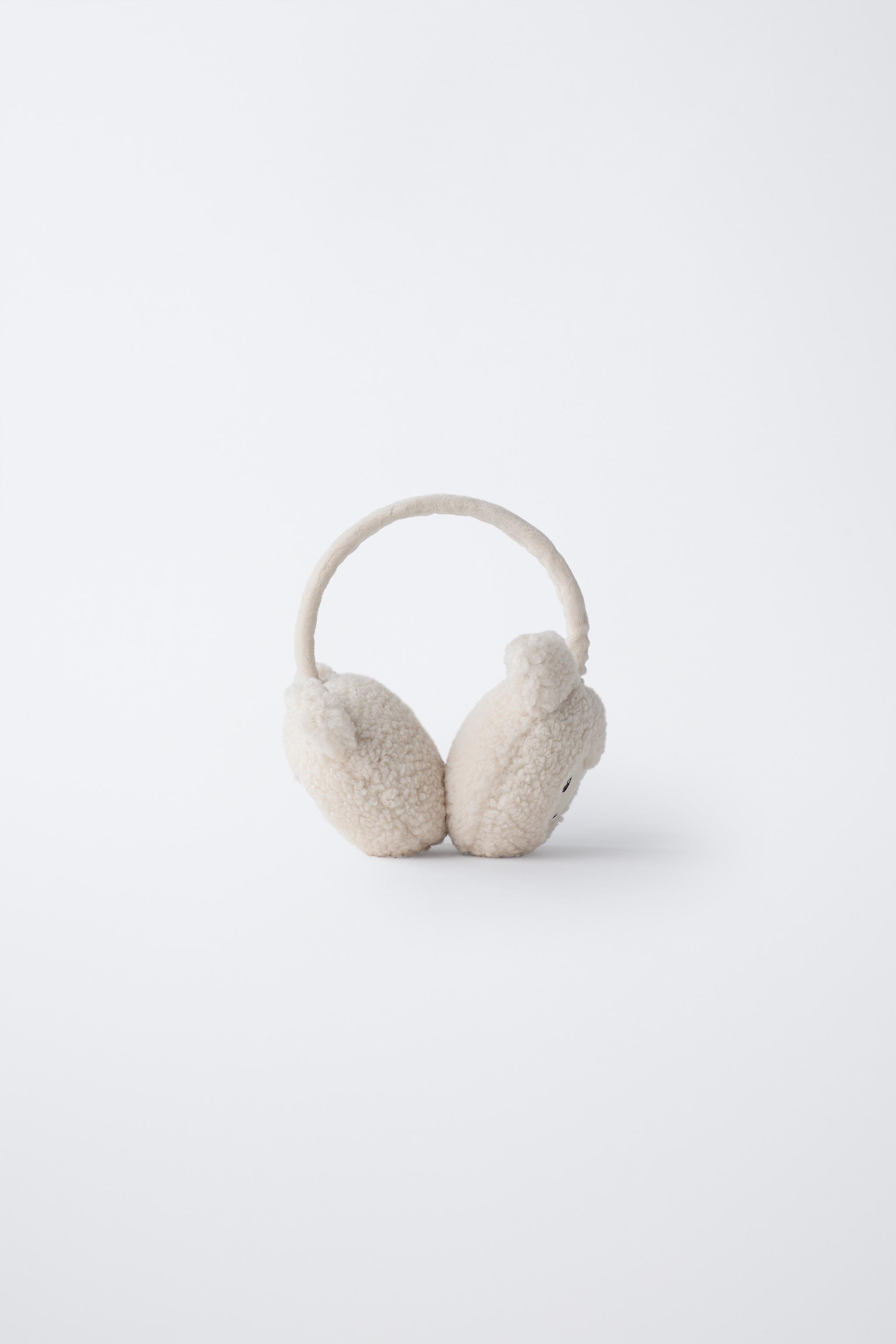 SHEEP FAUX SHEARLING EAR MUFFS