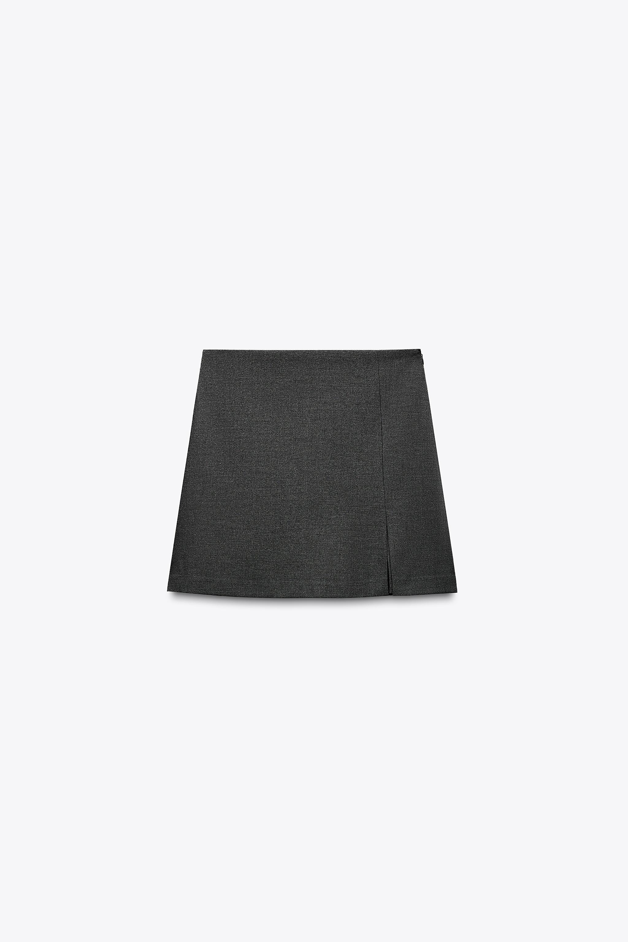 スリットヘム スコート - エクリュ | ZARA Japan / 日本