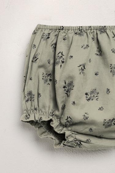 LIMITED EDITION FLORAL PRINT BRIEFS - Printed by Zara - Image 2