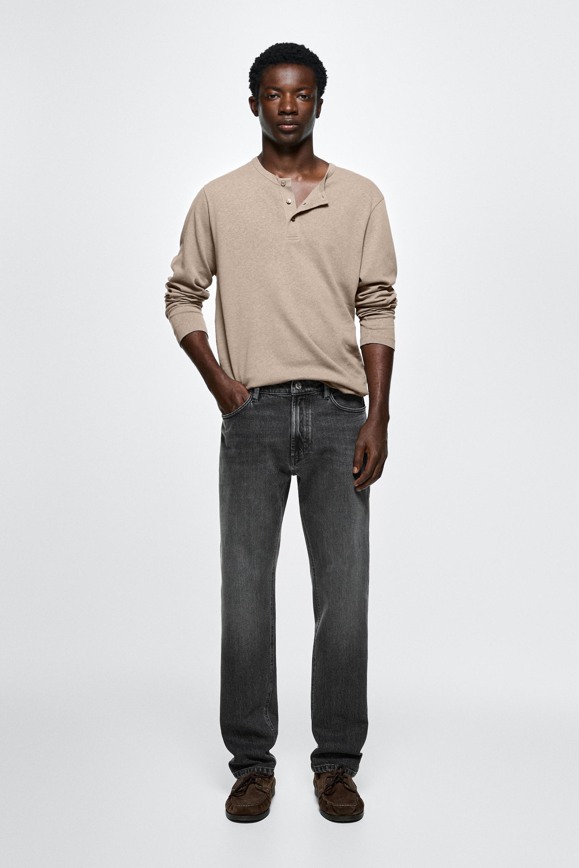 Slim fit jeans — Gray