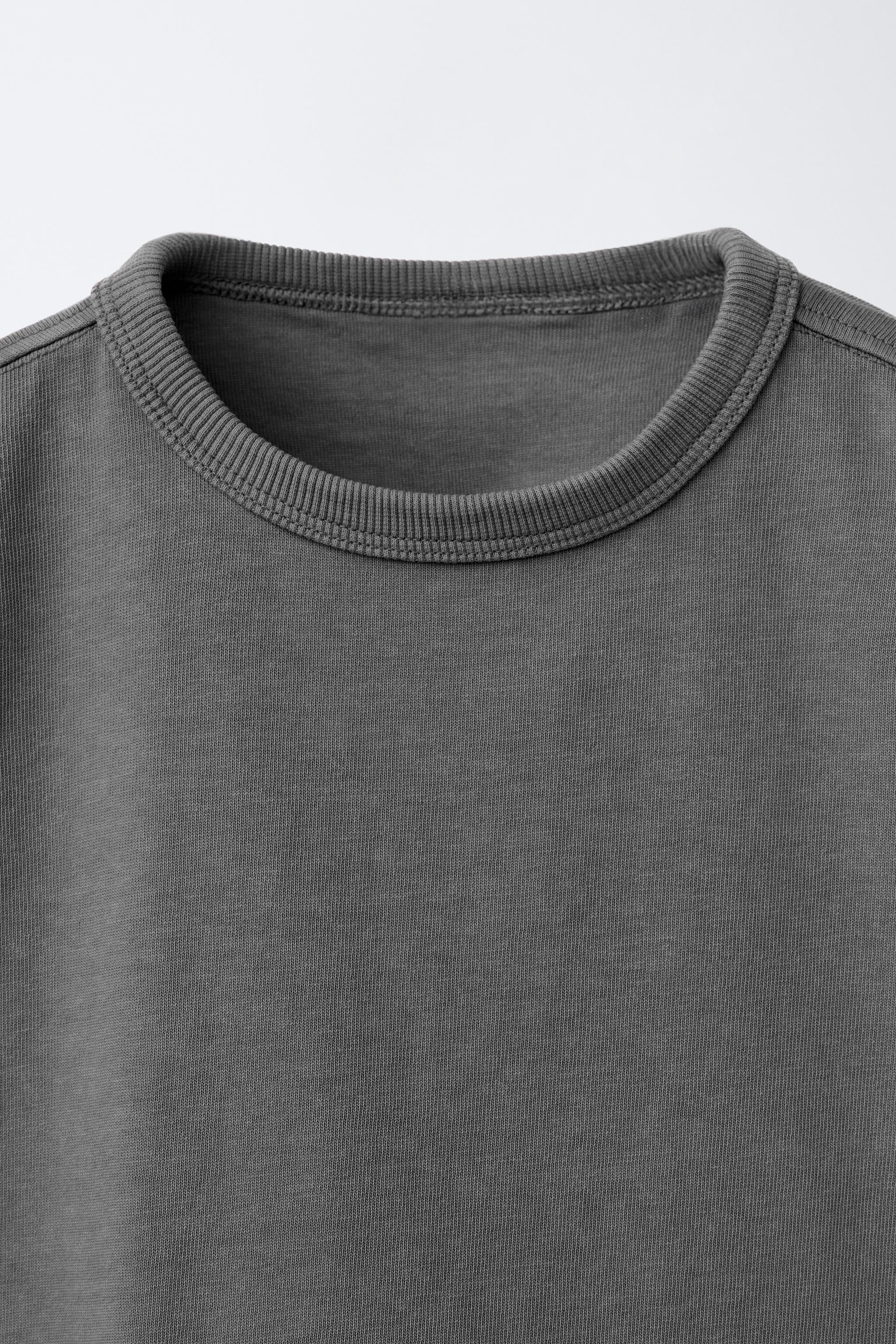 PLAIN GARMENT DYED T-SHIRT