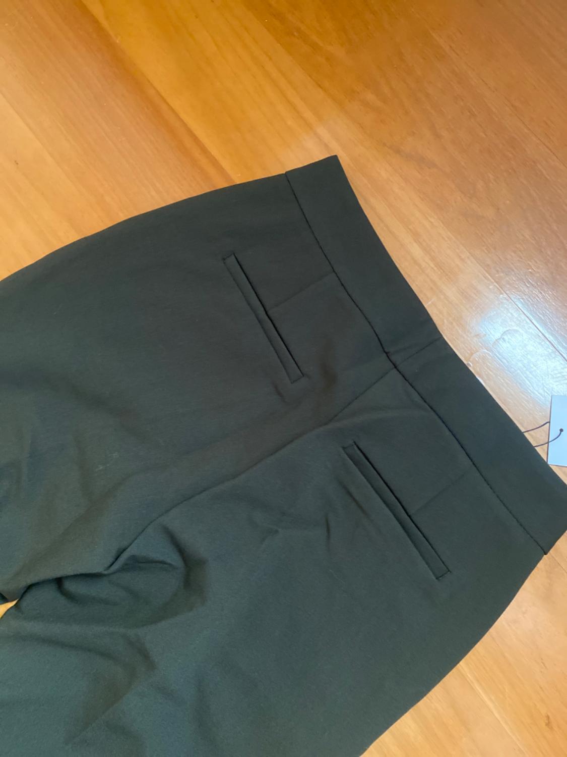 HIGH-WAISTED STRAIGHT CUT TROUSERS - Image 6