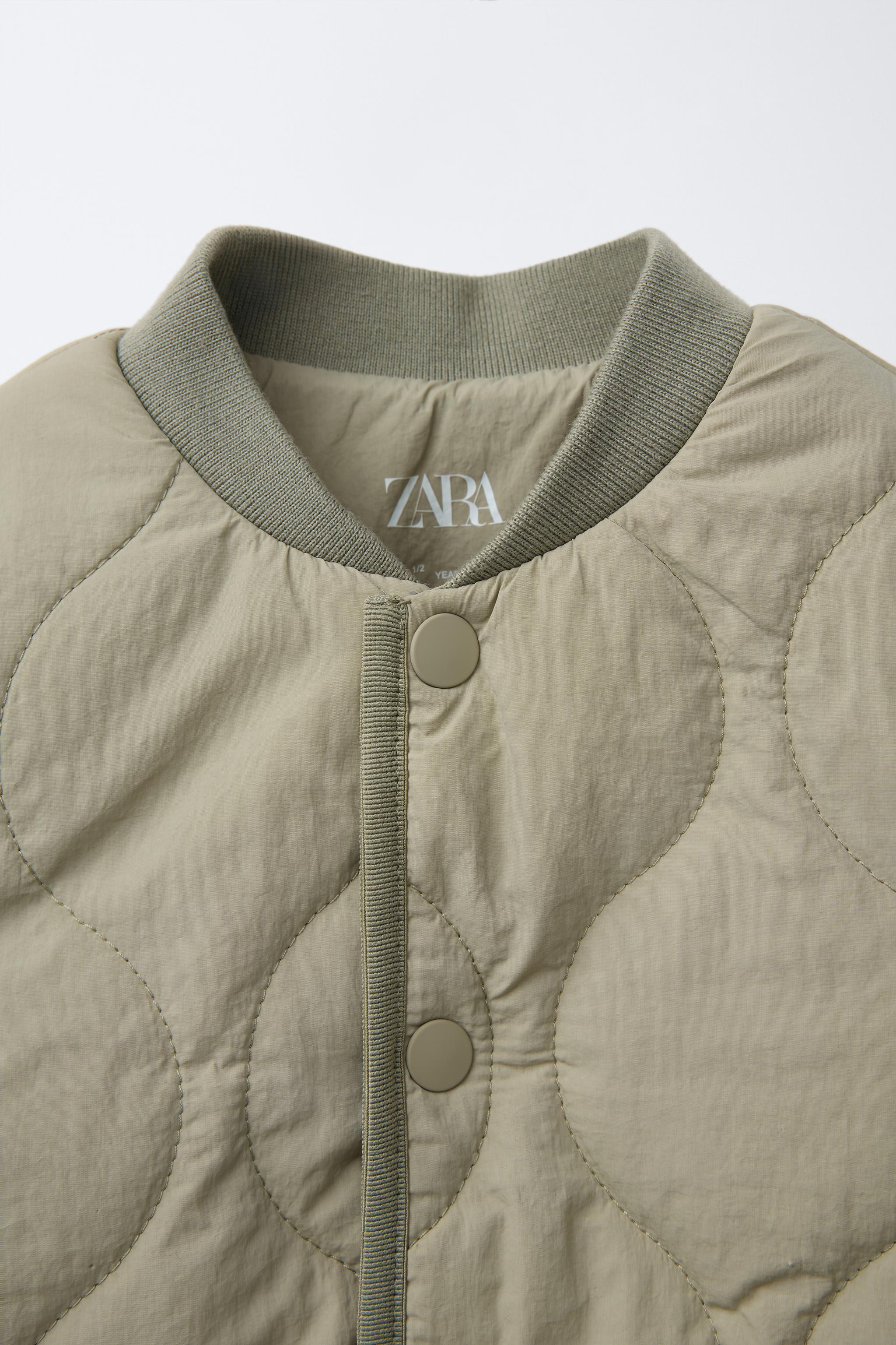 ⭐︎新品未着用⭐︎ZARA クロップドボンバージャケット こわばり