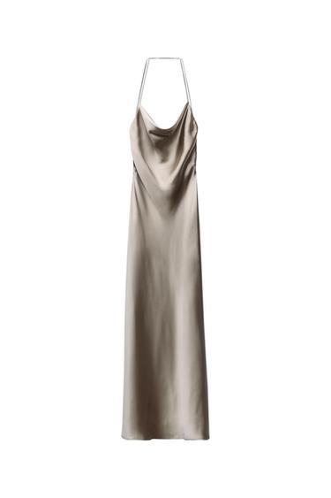 SATIN CAMISOLE DRESS