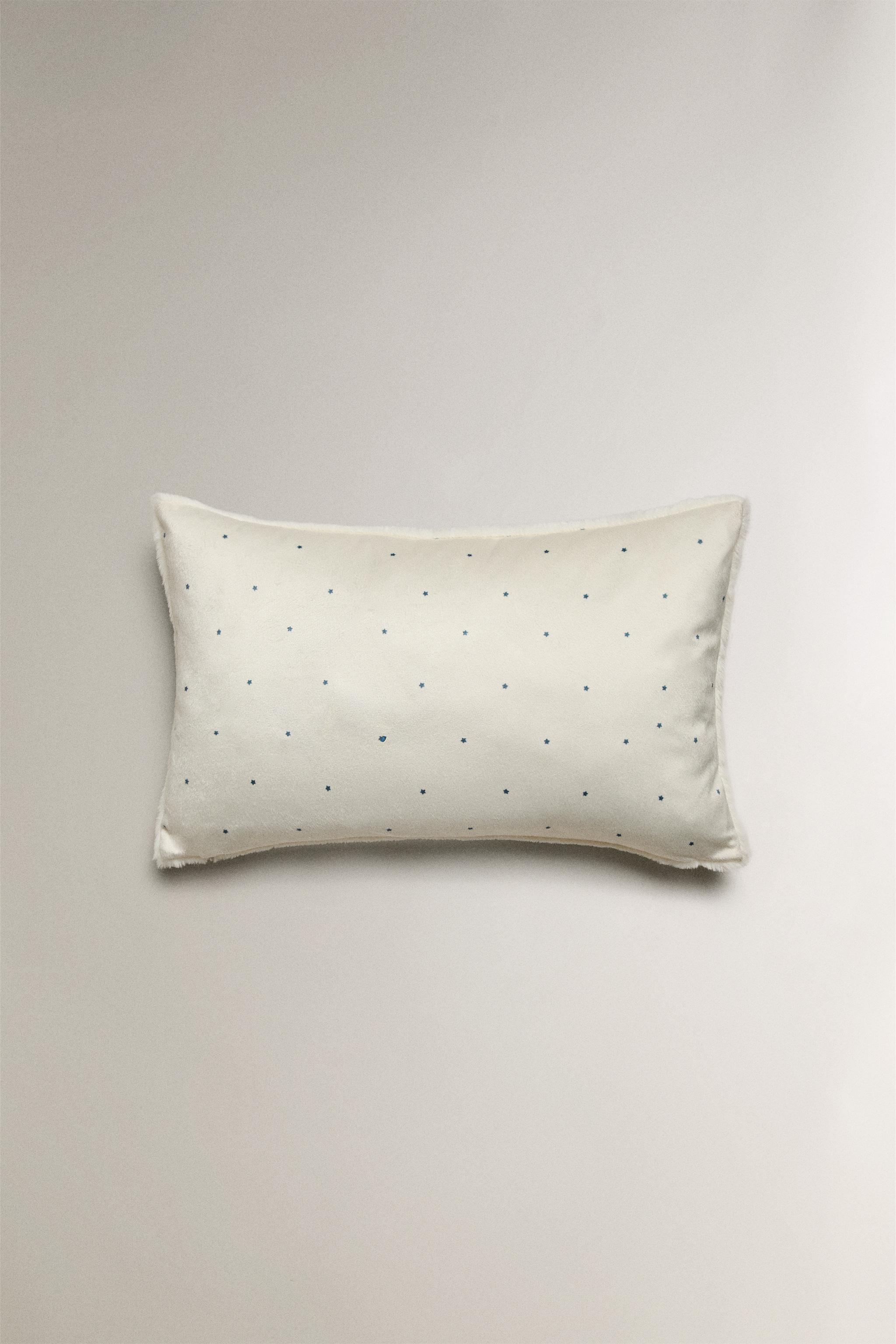HOUSSE DE COUSSIN ENFANT CHIEN DE COURSE