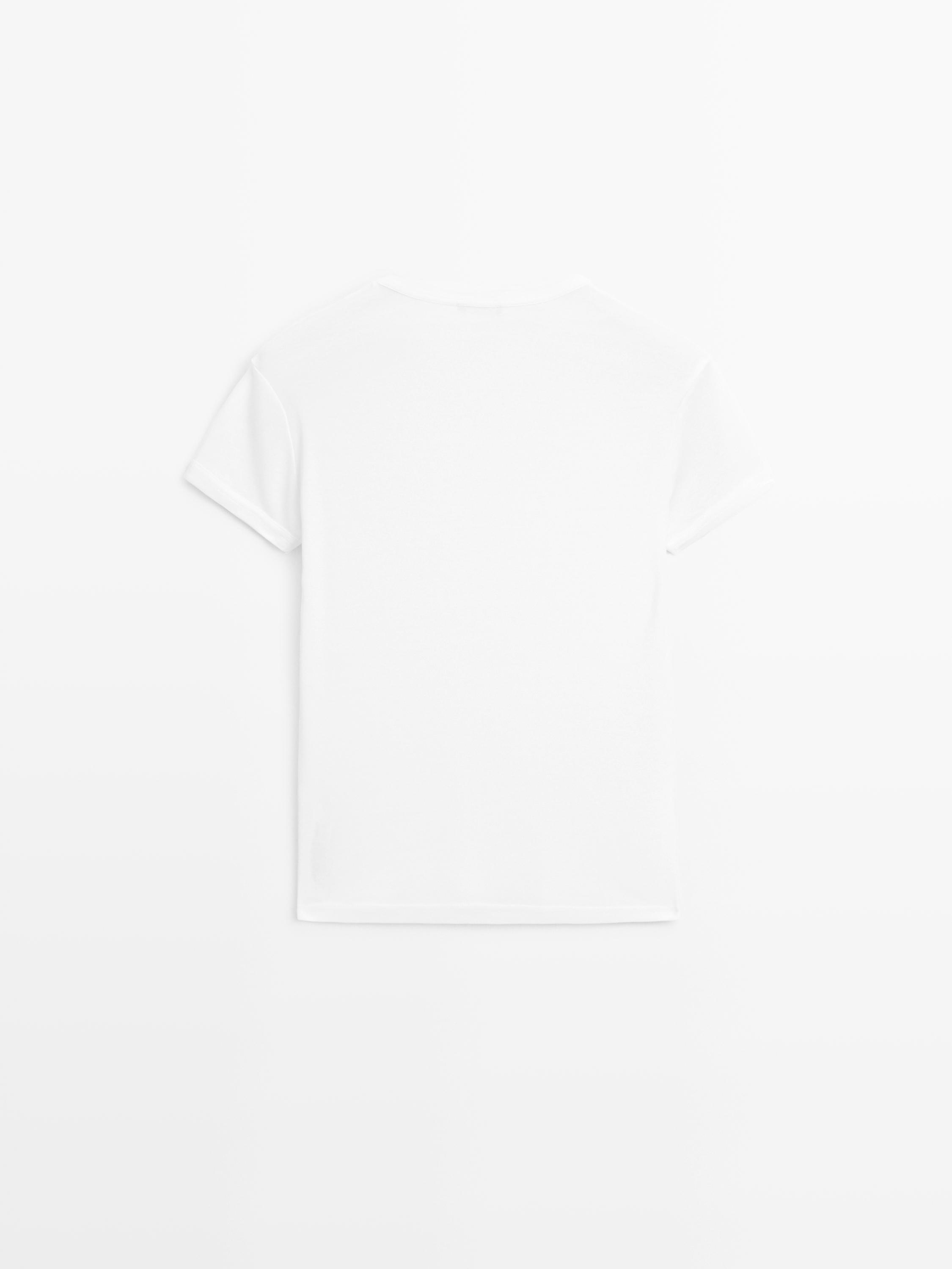 100% cotton short-sleeve T-shirt