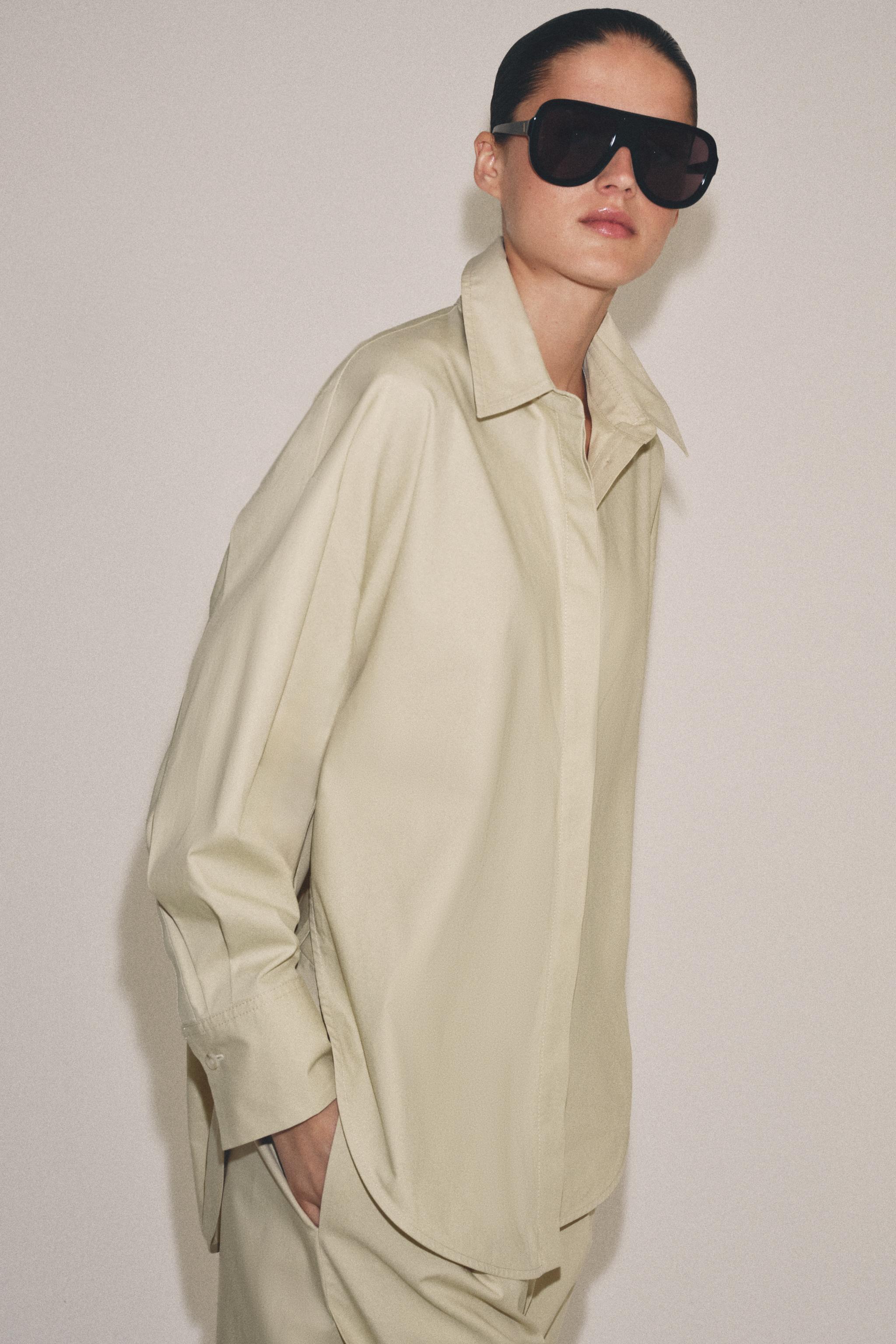 ZW COLLECTION LIMITED EDITION OVERSIZE GÖMLEK - Görsel 2