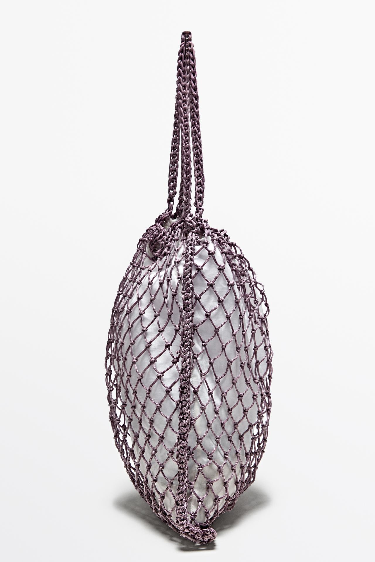 Mesh Bag - STUDIO — Plum