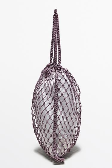 Mesh Bag - STUDIO — Plum 2