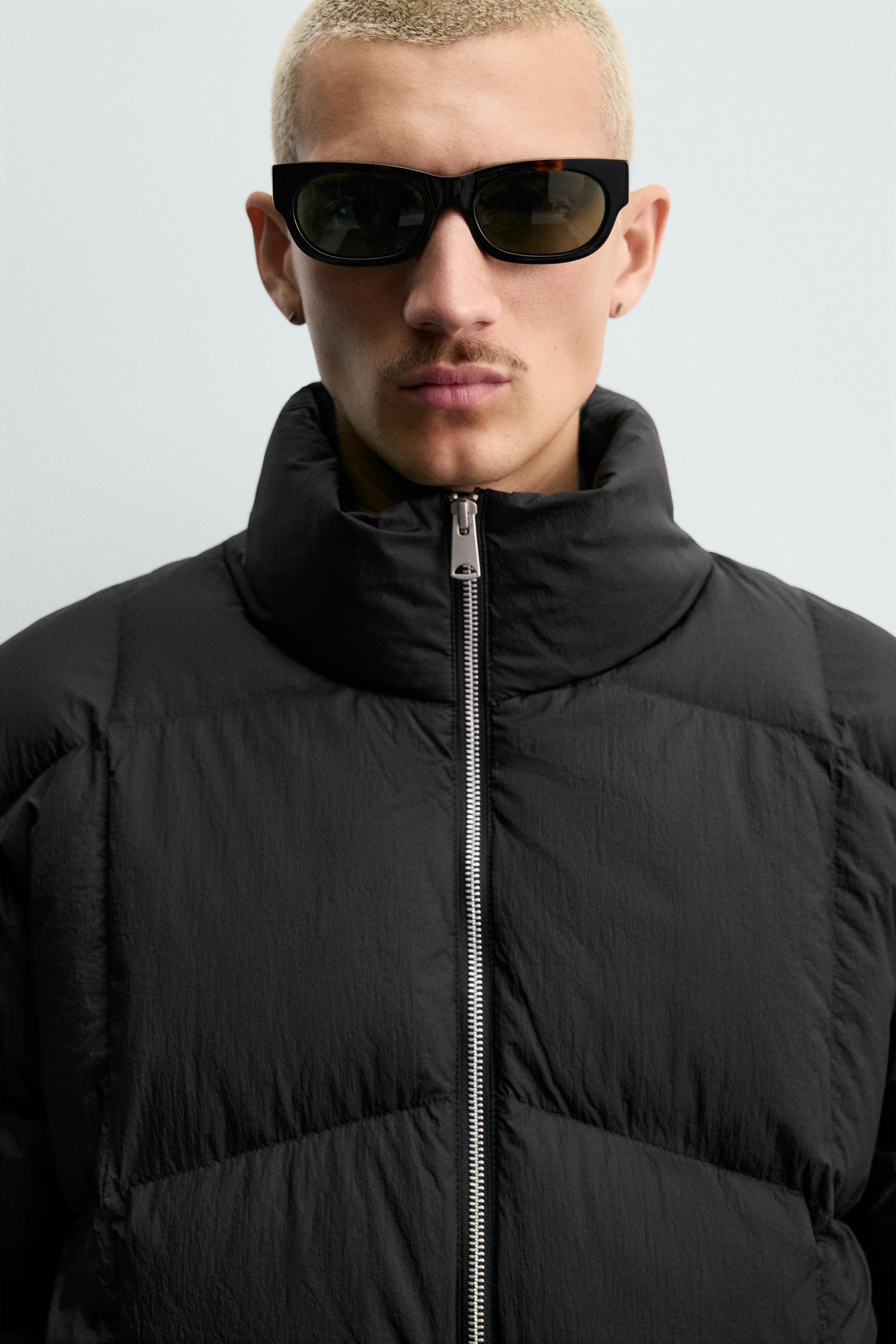 100% FEATHER PUFFER JACKET