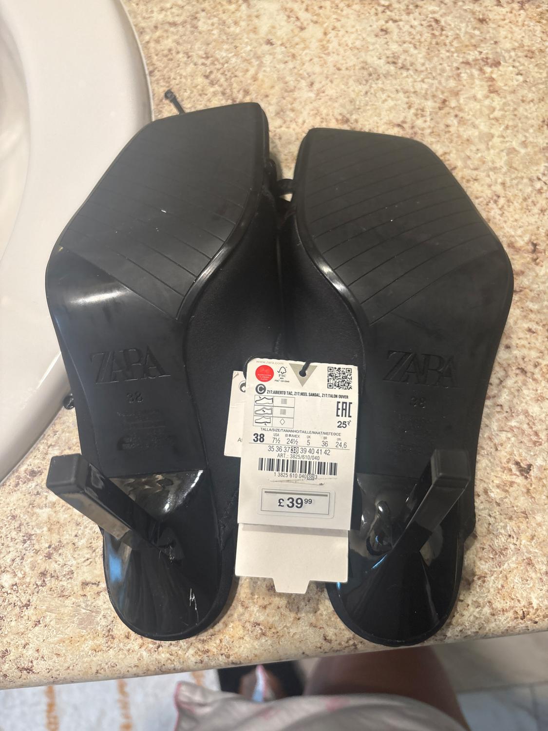 HEELED NEOPRENE SANDALS - Image 3