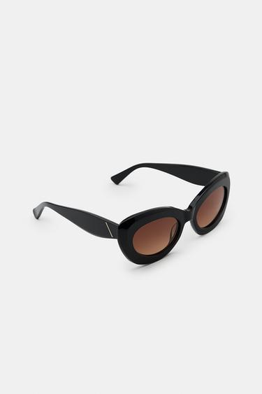 LUNETTES DE SOLEIL ŒIL-DE-CHAT - Noir de Zara - Image 3