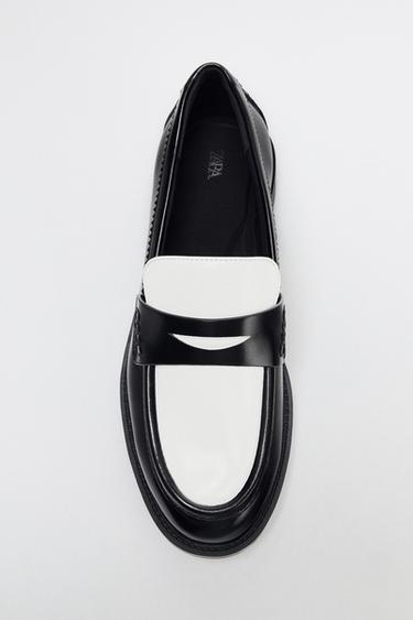 COMBINED LOAFER SHOES - Multicoloured by Zara