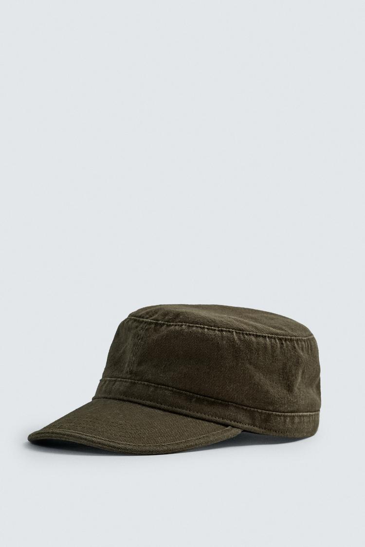 ZARA WASHED COTTON CAP
