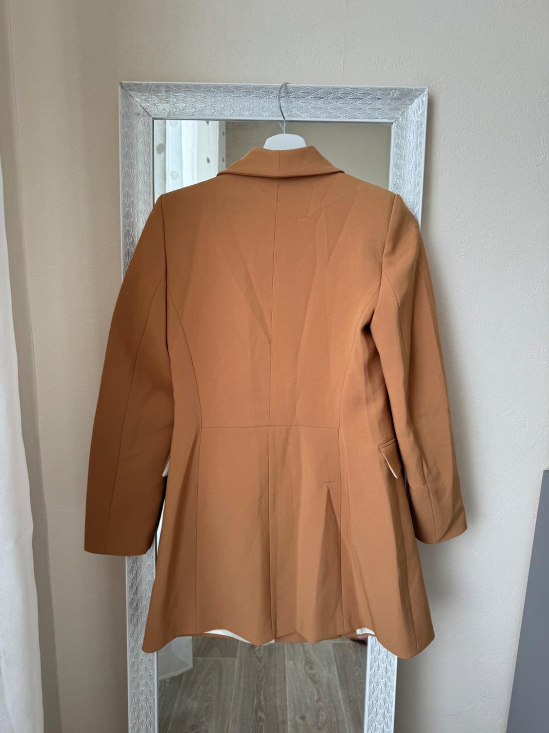 LONG DOUBLE-BREASTED BLAZER - Image 5