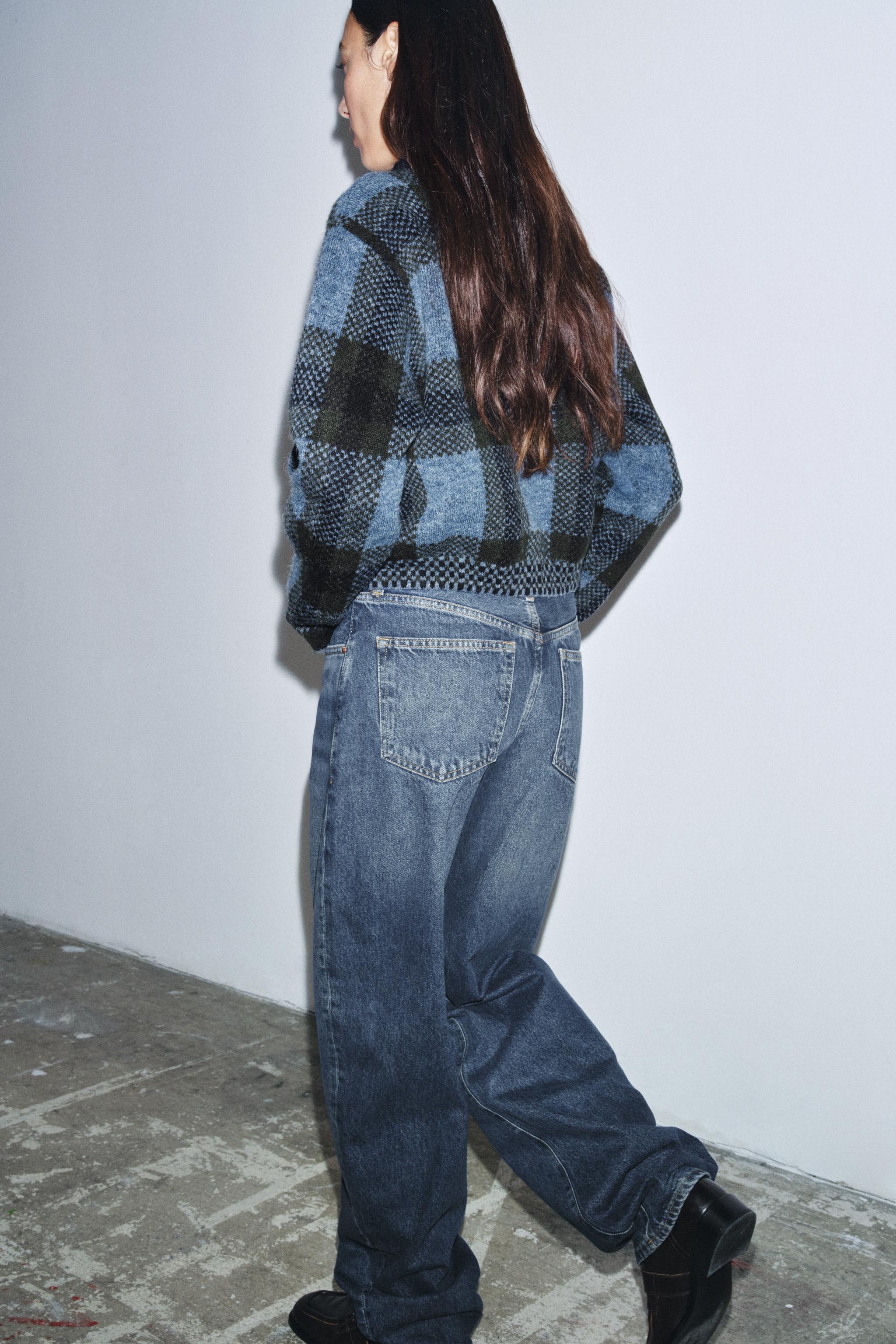 ZW COLLECTION HIGH-WAIST BALLOON JEANS