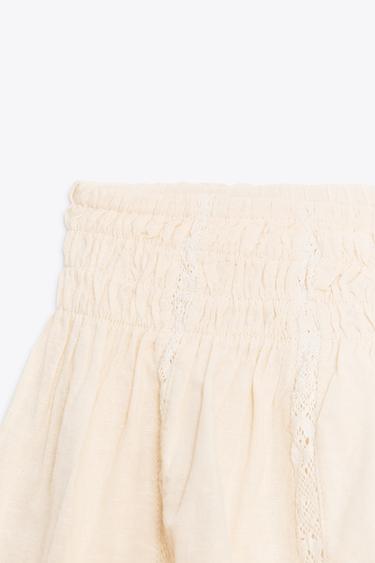 SHORT BRODÉ - Rose de Zara - Image 5