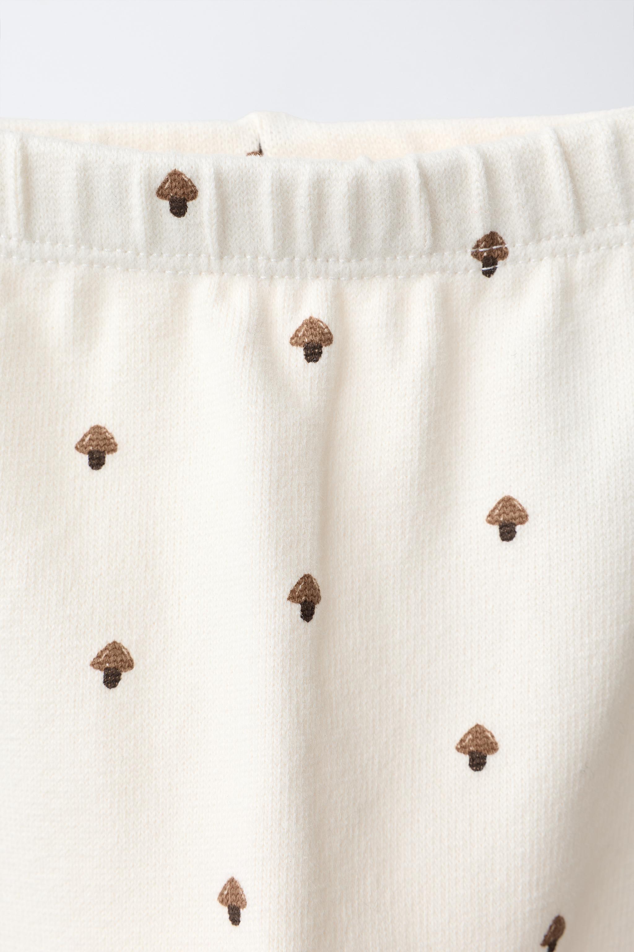 MUSHROOM PRINT LEGGINGS