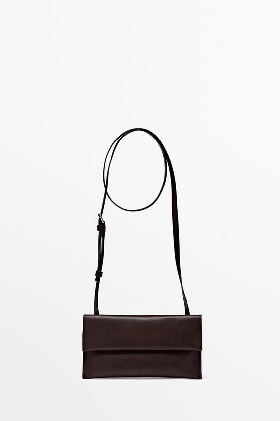 Nappa leather crossbody bag from Zara - $160