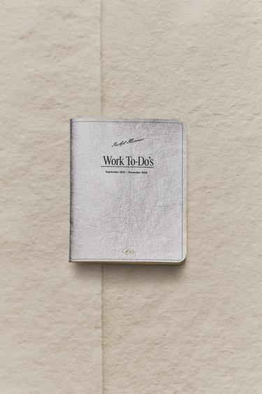 CARNET PLANIFICATEUR DE POCHE - Argent de Zara - Image 6