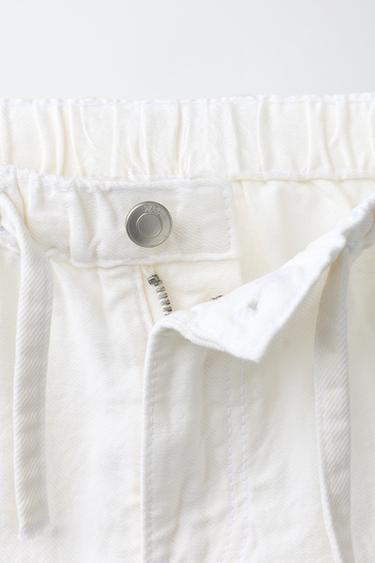 SHORT BRODÉ - Blanc de Zara - Image 2