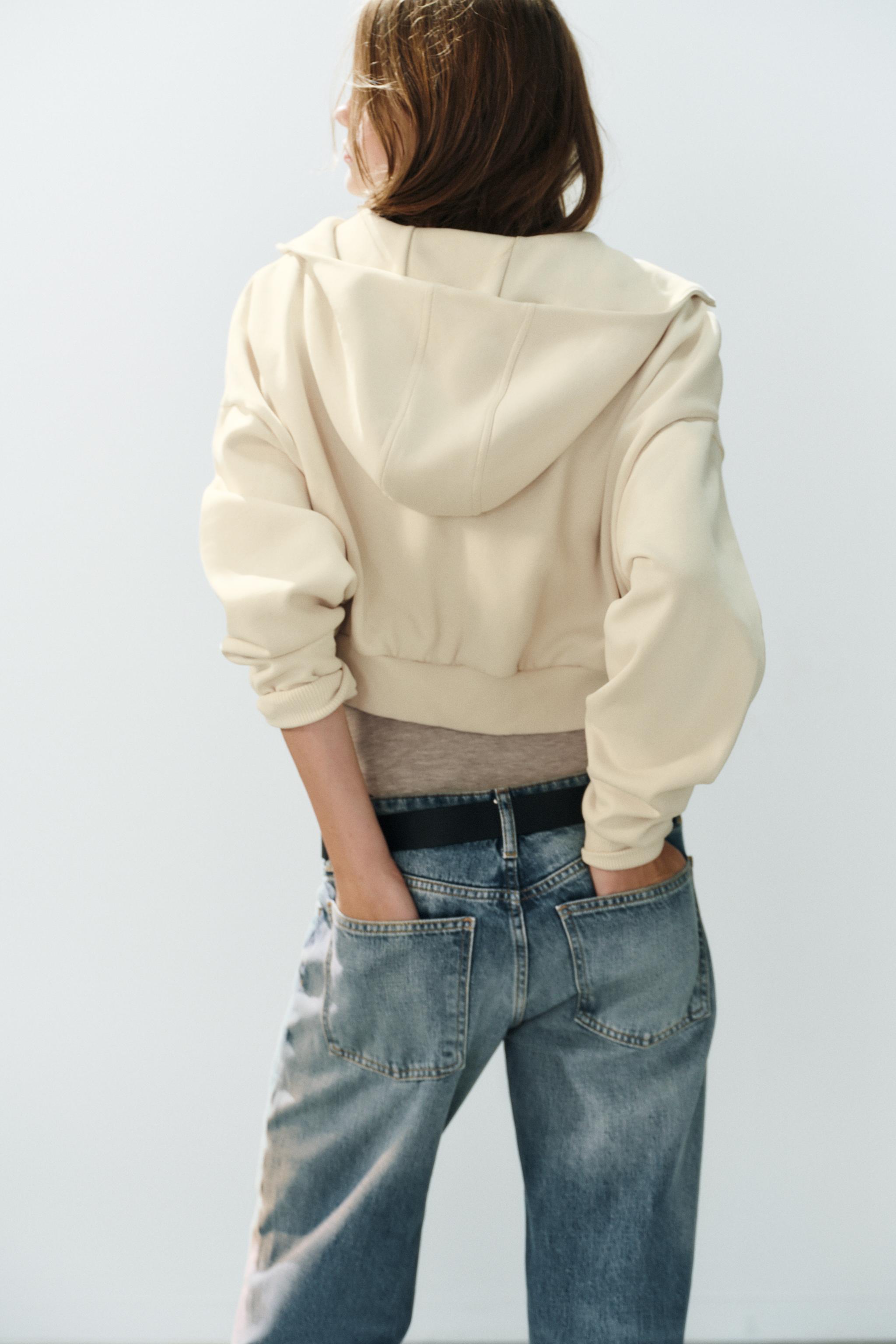 Женские худи Zara CROPPED — фото 5